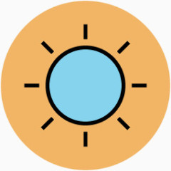 手绘厨房酒店剪影