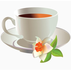 茉莉花茶卡通手绘