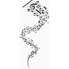 手绘音乐符号