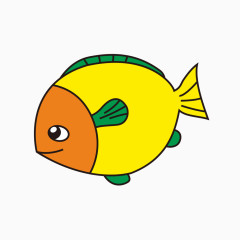 卡通小鱼