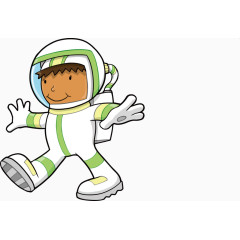 太空服矢量素材