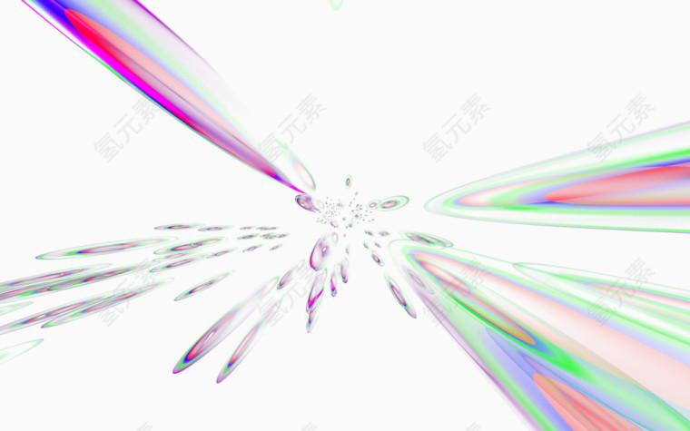 科技图案光影变幻