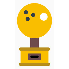 保龄球奖杯图标