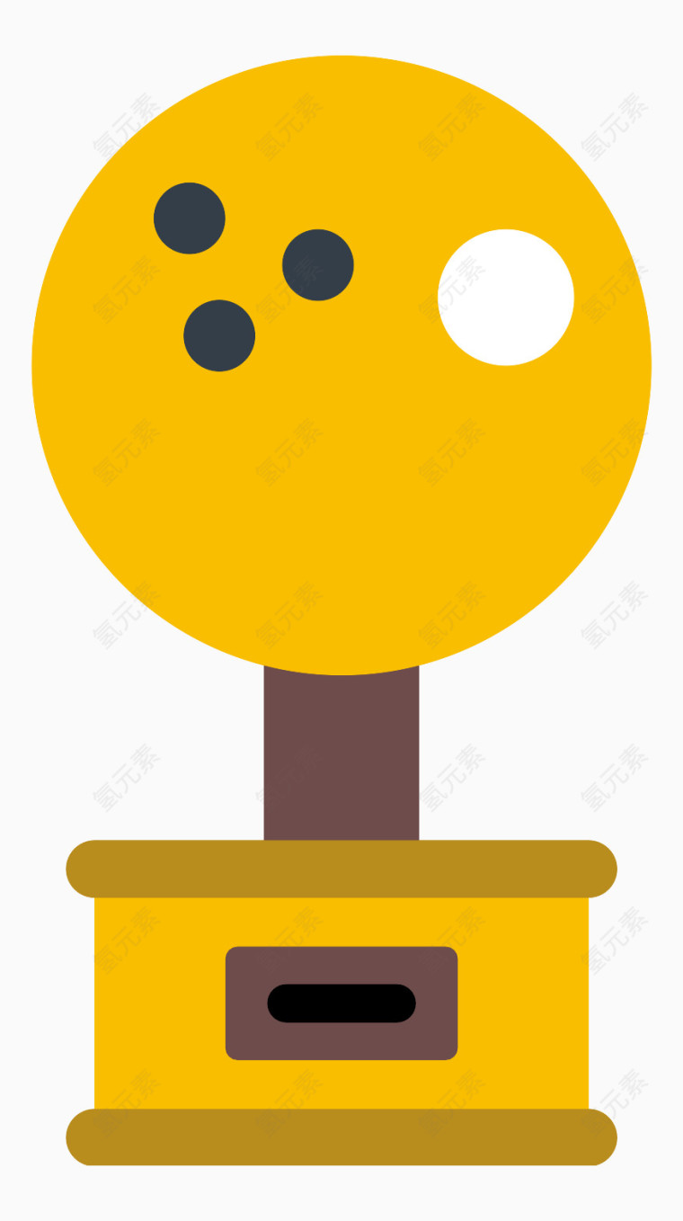 保龄球奖杯图标