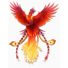 火凤凰图案