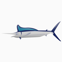 金枪鱼图标矢量素材