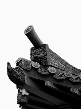 古典素描古典图片 中国风古代建筑