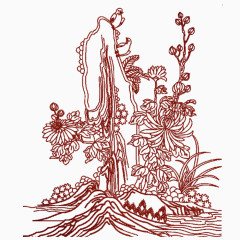 镂空线性免抠PNG透明素材