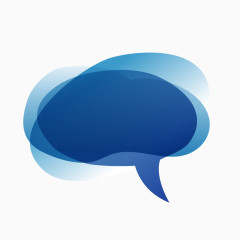 科技蓝色对话框