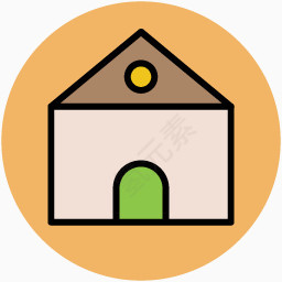 建筑图片素材施工卡通