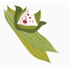 端午节粽子粽叶装饰元素