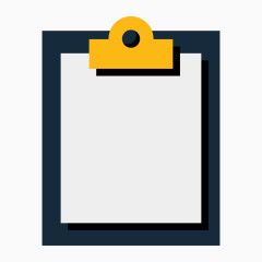 卡通精美工具图标记事板