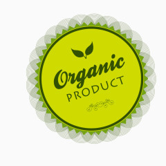 绿色食品装饰标签