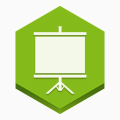 演示白板图标