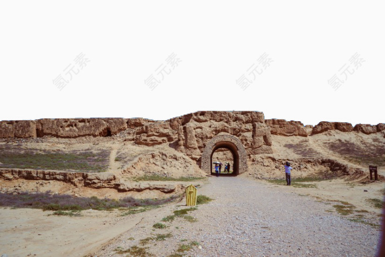 宁夏银川西部影城风景