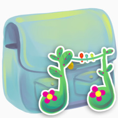 文件夹音乐书包gaia-icons