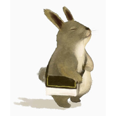 森林系图片唯美  卡通可爱老鼠