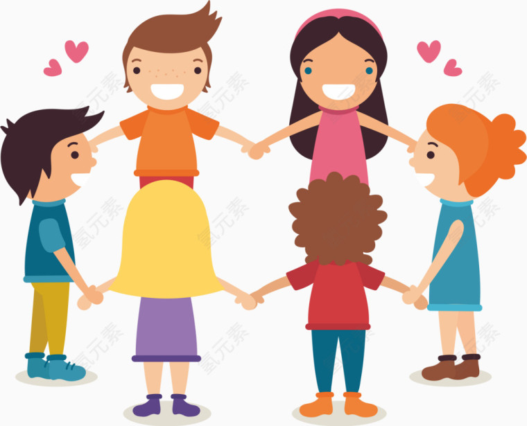 小朋友做游戏场景