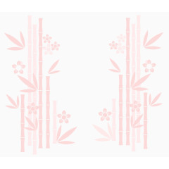 卡通手绘竹子png