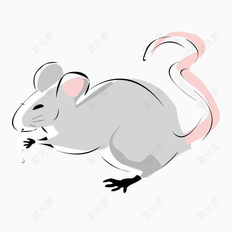 耗子矢量素材