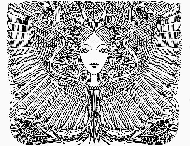 降临节日历插画