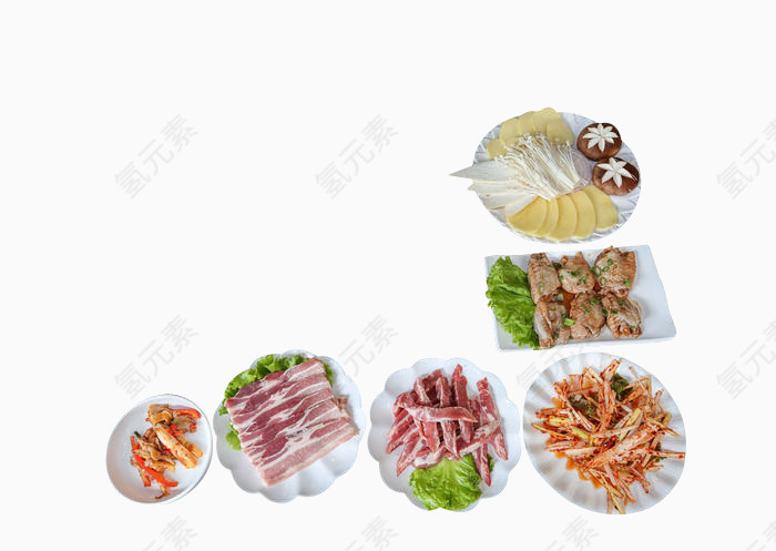 蔬菜海鲜菜品
