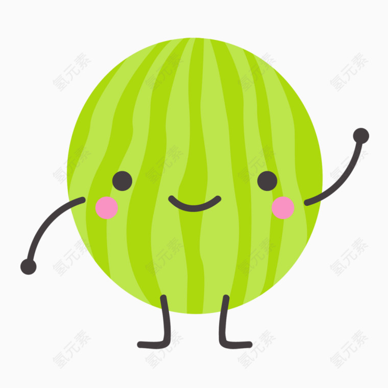 可爱风西瓜