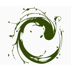 水墨风格装饰元素