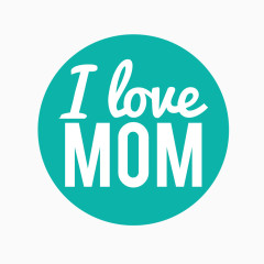 母亲节装饰图标