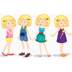 青春年华的少女