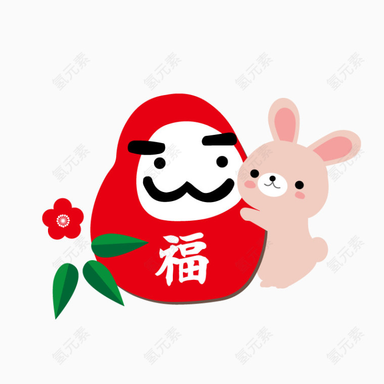 卡通兔子