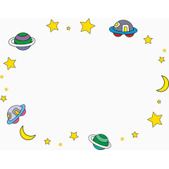 星际边框矢量
