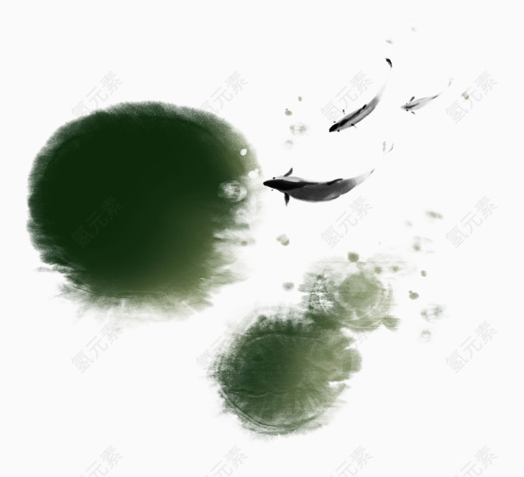 水墨小鱼