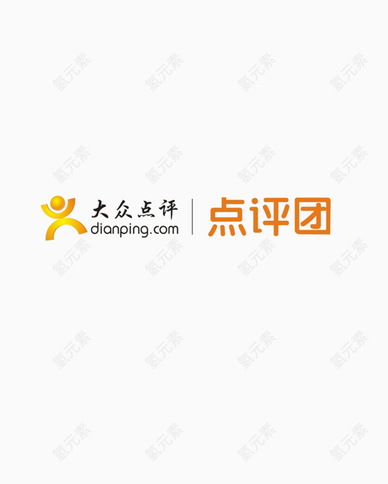 大众点评logo