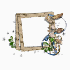 相册边框PNG透明图片素材