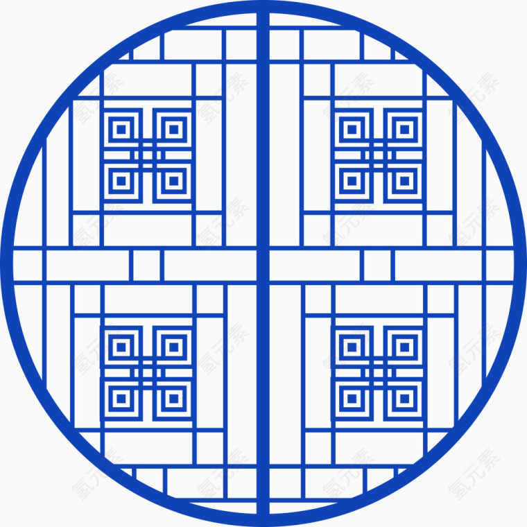 中国风花纹纹理