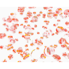 炫彩科技背景 炫酷红色光珠