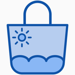 卡通女士手提包图标