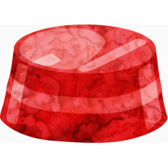 红色果冻