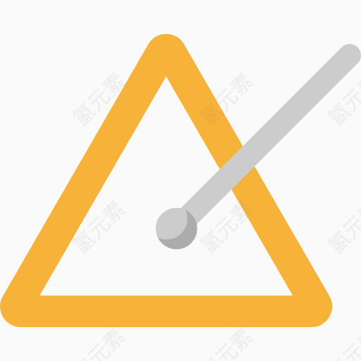 一个音乐三角器