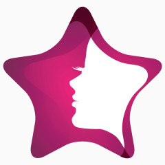 女性标志元素素材