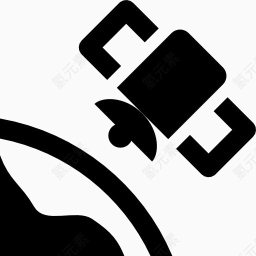 卫星在轨道Windows-8-icons