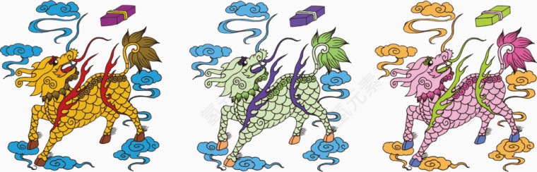中国风麒麟