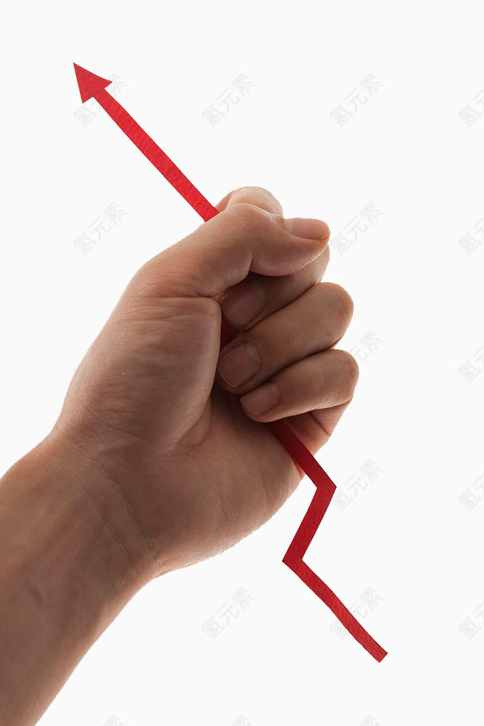 拿着箭头