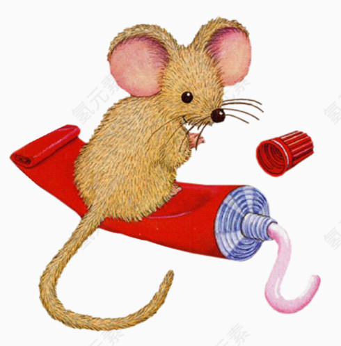 卡通可爱老鼠