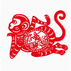 猴子看戏