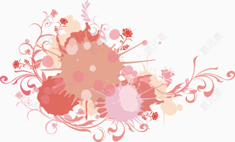 潮流花纹