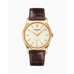 百达翡丽金色腕表手表男表