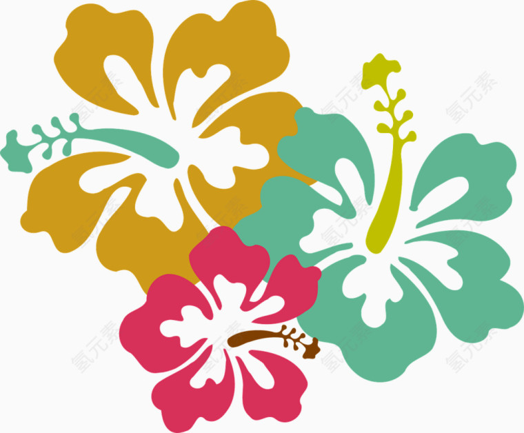 手绘花
