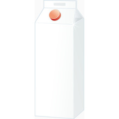 精致牛奶包装盒子